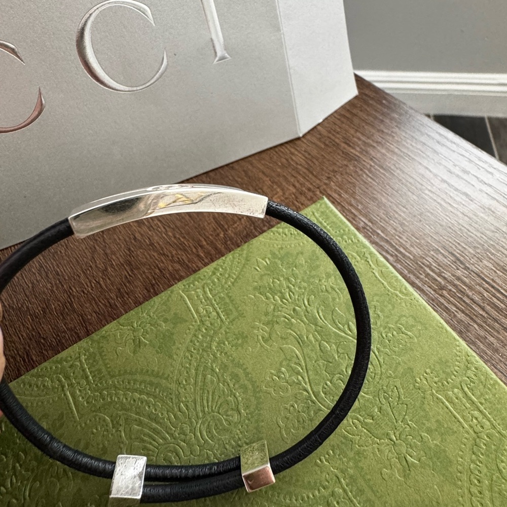 Gucci Diagonal Interlocking Bracelet - image 3